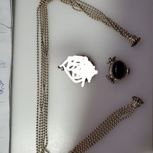 Necklace and enhancer